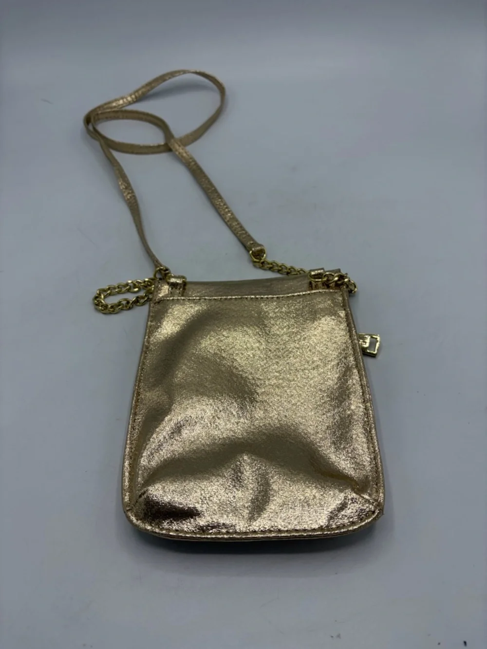 Juicy Couture Metallic Gold Crossbody Bag